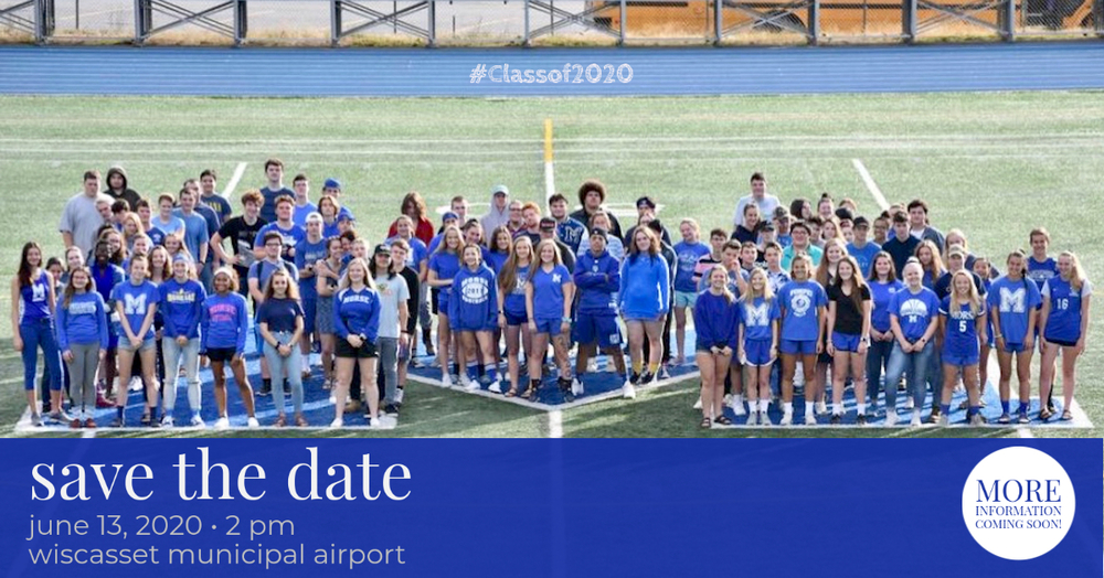 2020 Graduates - Save the date!