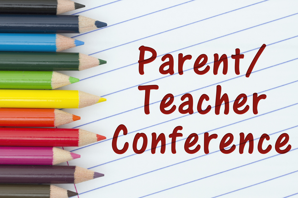 Colored Pencils Parent Teacher Conference