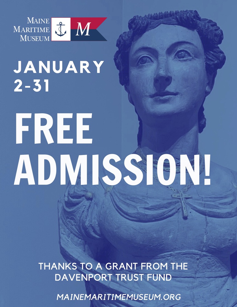 Free January Admission at Maine Maritime Museum
