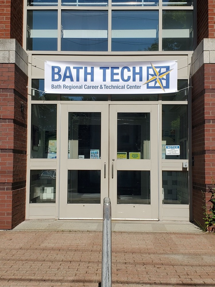 Front entrance of the Bath Regional Career and Technical Center