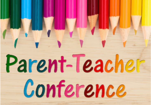 Colored Pencils Parent Teacher Conference