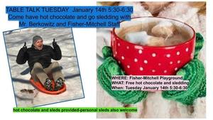 Table Talk Tuesday-UPDATE