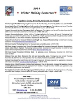 Winter Holiday Resources 2019