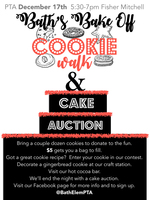 Bath’s Bake Off - Cookie Walk and Cake Auction