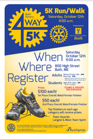 Bath Rotary 5K to Memorial Swim Fund