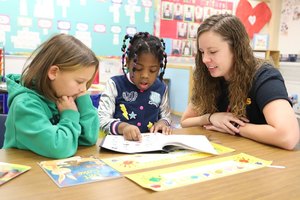 Book Buddies Program at Dike-Newell