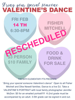 RESCHEDULED VALENTINE'S DANCE