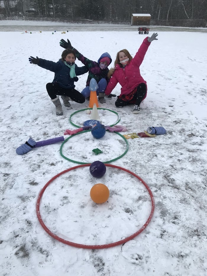 PES snowman