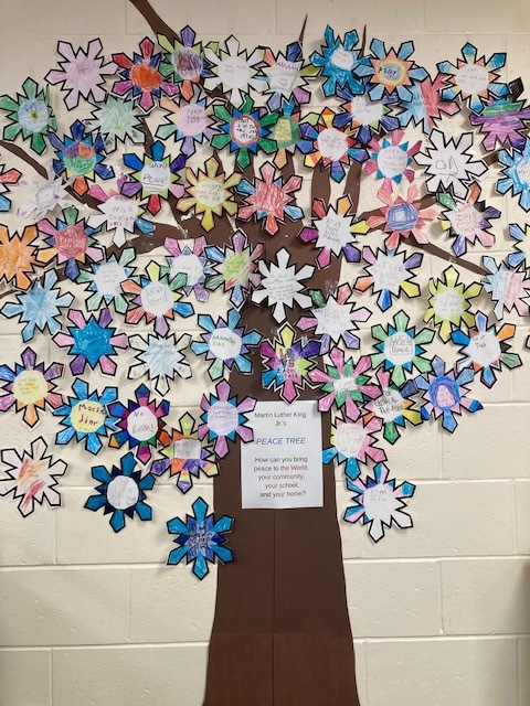 Peace Tree in Library