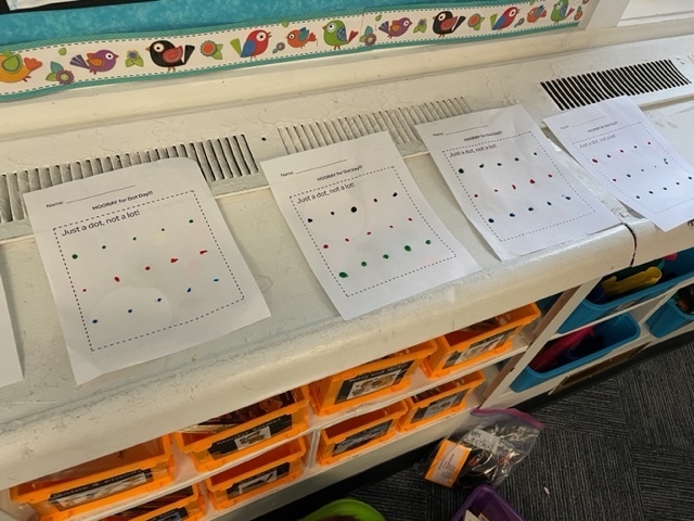 Kindergarten Grade Dots